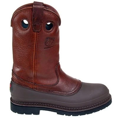 Georgia Boots: Men's Brown G5655 Muddog EH Steel Toe Wellington Boots 1 Georgia Boots: Men's Brown G5655 Muddog EH Steel Toe Wellington Boots