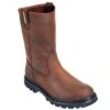 Caterpillar Boots: Men's Brown Revolver Slip-On 72191 Wellington Slip-Resistant Boots