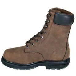 Wolverine Boots: Men's McKay 5680 8 Inch Met Guard Steel Toe Boots -Boots Hub Shop image 88158