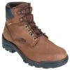 Wolverine Boots: Men's 5484 Durbin Waterproof Nubuck Brown Boots