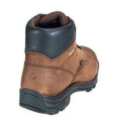 Wolverine Boots: Men's 5484 Durbin Waterproof Nubuck Brown Boots -Boots Hub Shop image 91482