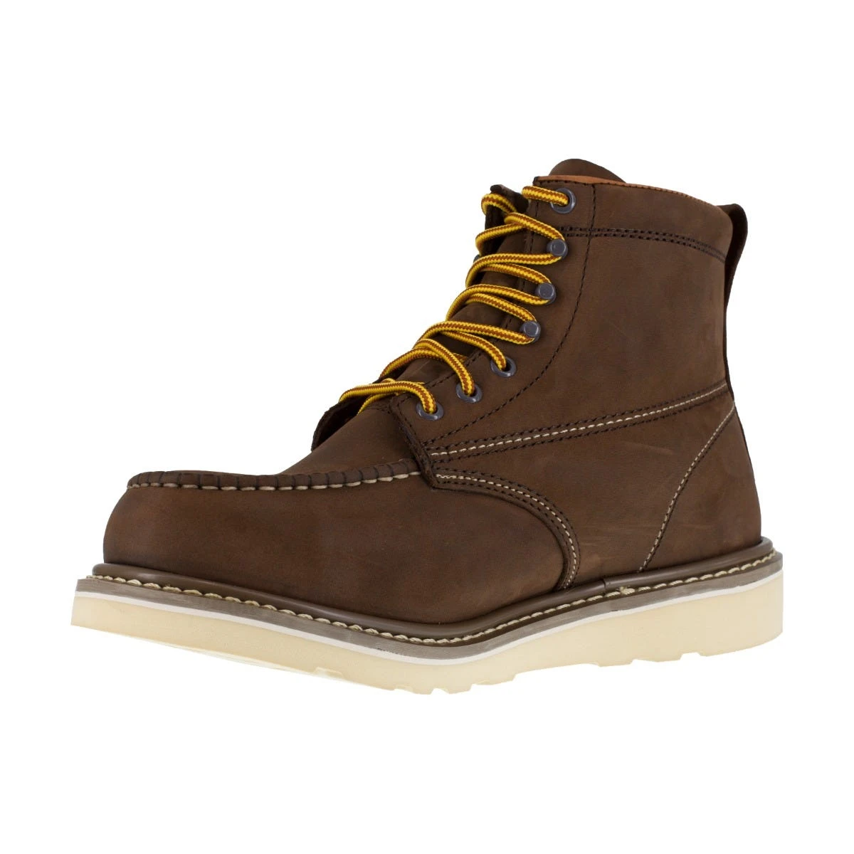 Iron Age Boot: Men's IA5061 Tan Reinforcer Steel Toe EH Wedge Boot 3 Iron Age Boot: Men's IA5061 Tan Reinforcer Steel Toe EH Wedge Boot - Image 3
