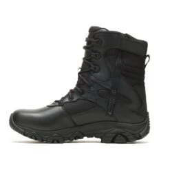 Merrell Boots: Men's J003913 Black Soft Toe Moab 3 8" Tactical Response Zip Waterproof Boot -Boots Hub Shop j003913edit