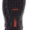 Merrell Shoes: Men's J099317 Black Jungle Moc Composite Toe Slip Resistant Slip On Work Shoe