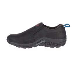 Merrell Shoes: Men's J099321 Black Jungle Moc Slip Resistant Slip On Work Shoe -Boots Hub Shop j099321 08