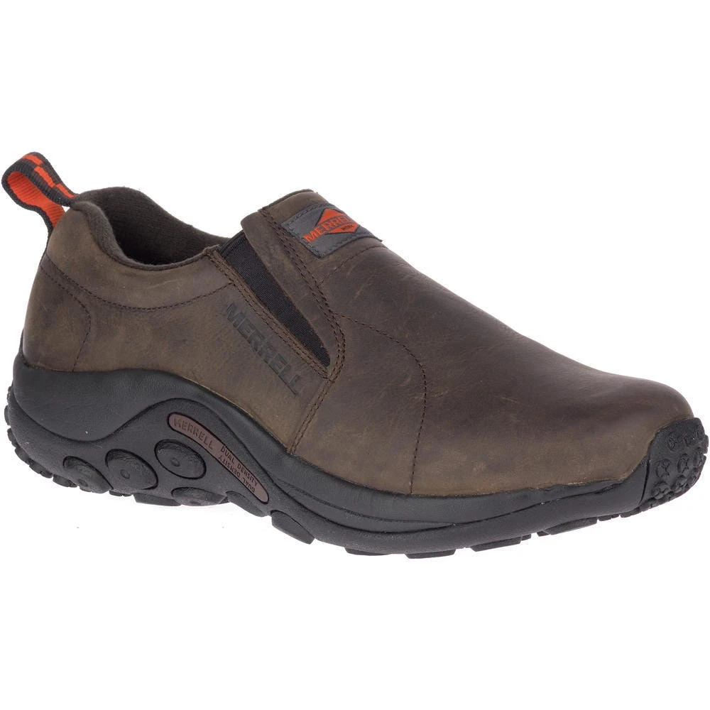 Merrell Shoes: Men's J099323 Brown Jungle Moc Slip Resistant Slip On Work Shoe 5 Merrell Shoes: Men's J099323 Brown Jungle Moc Slip Resistant Slip On Work Shoe - Image 5