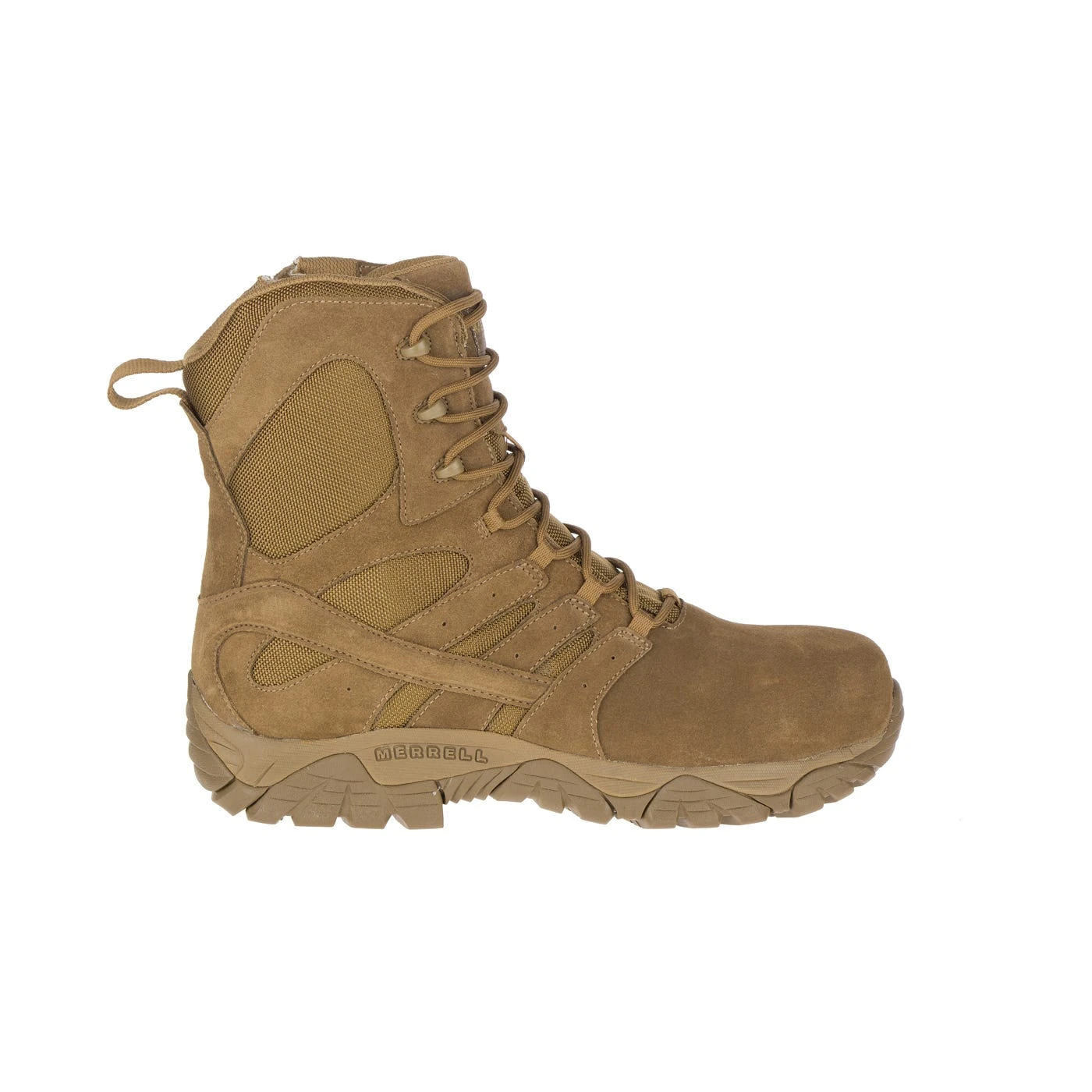 Merrell Boots: Unisex J099371 Tan Moab 2 Defense Composite Toe Side Zip Tactical Work Boot 5 Merrell Boots: Unisex J099371 Tan Moab 2 Defense Composite Toe Side Zip Tactical Work Boot - Image 5