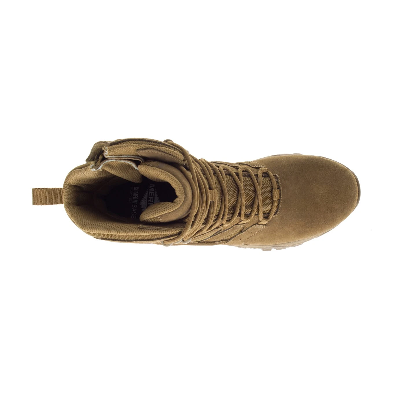 Merrell Boots: Unisex J099371 Tan Moab 2 Defense Composite Toe Side Zip Tactical Work Boot 1 Merrell Boots: Unisex J099371 Tan Moab 2 Defense Composite Toe Side Zip Tactical Work Boot