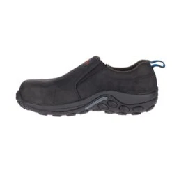 Merrell Shoes: Men's J099379 Black Jungle Moc Composite Toe Slip Resistant SD Slip On Work Shoe 18 Merrell Shoes: Men's J099379 Black Jungle Moc Composite Toe Slip Resistant SD Slip On Work Shoe -Boots Hub Shop j099379 08 1