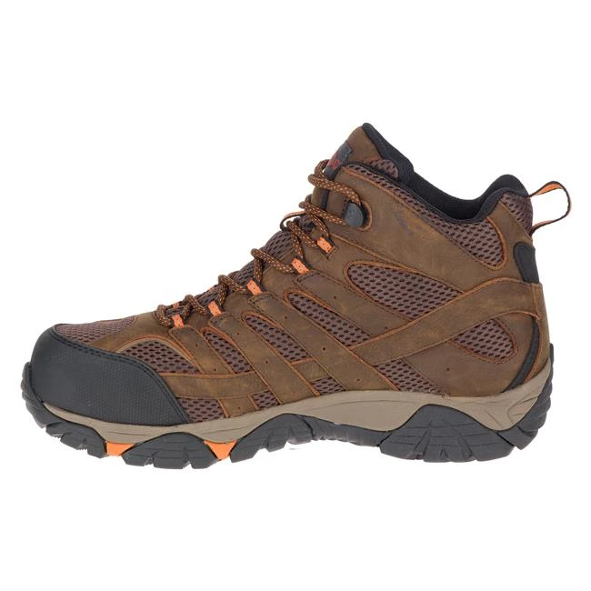 Merrell Footwear: Men's J11617 Moab Vertex Mid Waterproof Composite Toe Shoes 6 Merrell Footwear: Men's J11617 Moab Vertex Mid Waterproof Composite Toe Shoes - Image 6