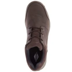 Merrell Shoes: Men's J099381 Brown Jungle Moc Composite Toe Slip Resistant SD Slip On Work Shoe