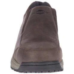 Merrell Shoes: Men's J20995 Brown Sutton Moc Steel Toe Slip Resistant Slip On Work Shoe -Boots Hub Shop j20995 2