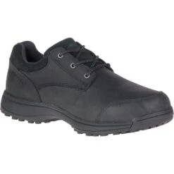 Merrell Shoes: Men's J77703 Black Sutton AC Pro Slip Resistant Oxford Work Shoe -Boots Hub Shop j77703 1