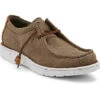 Justin Boots Justin Footwear: Men's JM302 Moc Toe Hazer Honcho Clay Casual Shoes