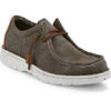 Justin Boots Justin Footwear: Men's JM303 Hazer Honcho Ash Moc Toe Casual Shoes