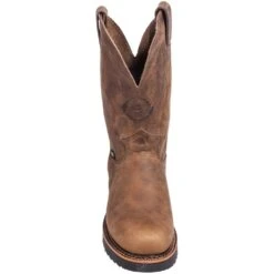Justin Boots: Men's 4440 Gaucho Brown EH Wellington Boots 12 Justin Boots: Men's 4440 Gaucho Brown EH Wellington Boots -Boots Hub Shop justin 4440 f 01