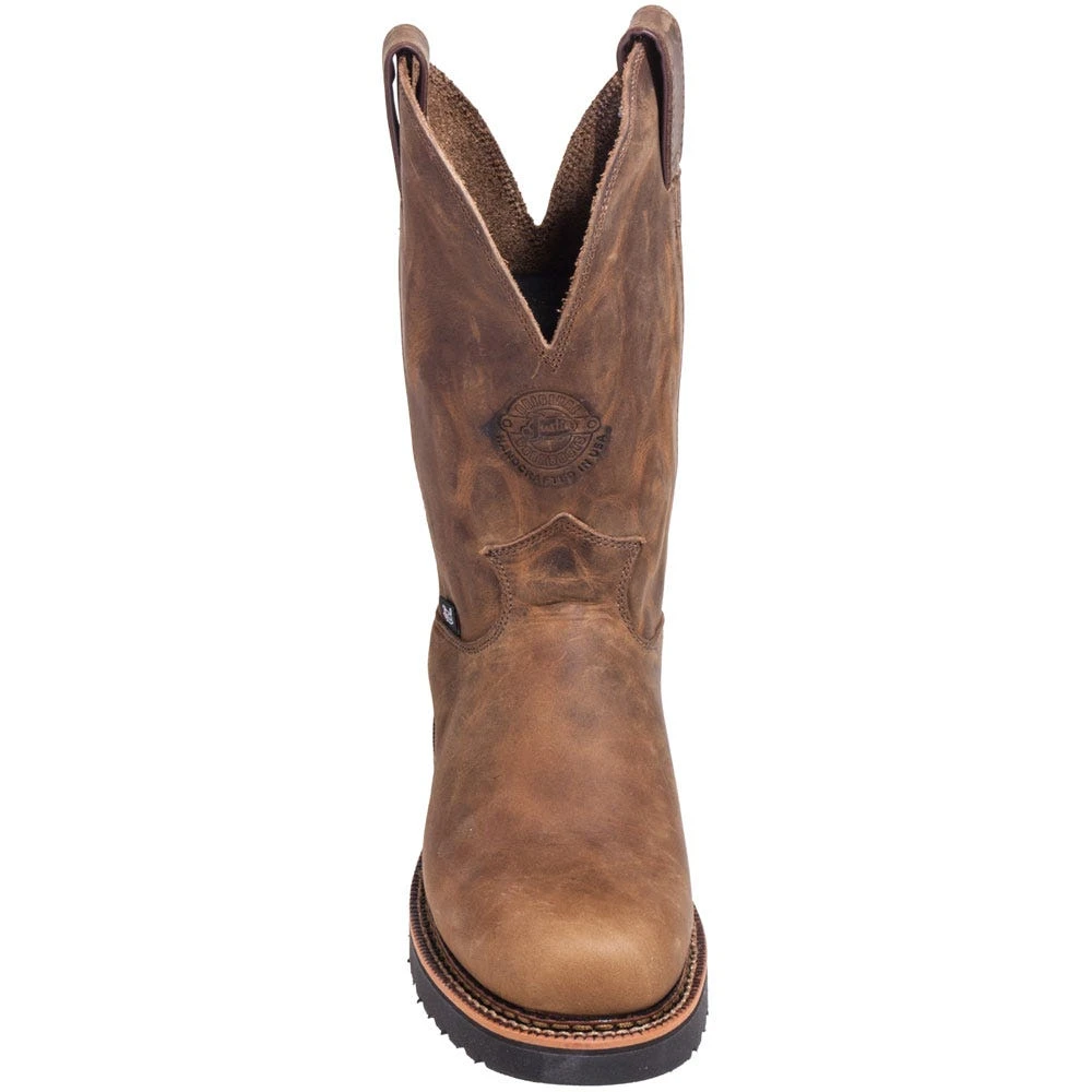 Justin Boots: Men's 4440 Gaucho Brown EH Wellington Boots 6 Justin Boots: Men's 4440 Gaucho Brown EH Wellington Boots - Image 6