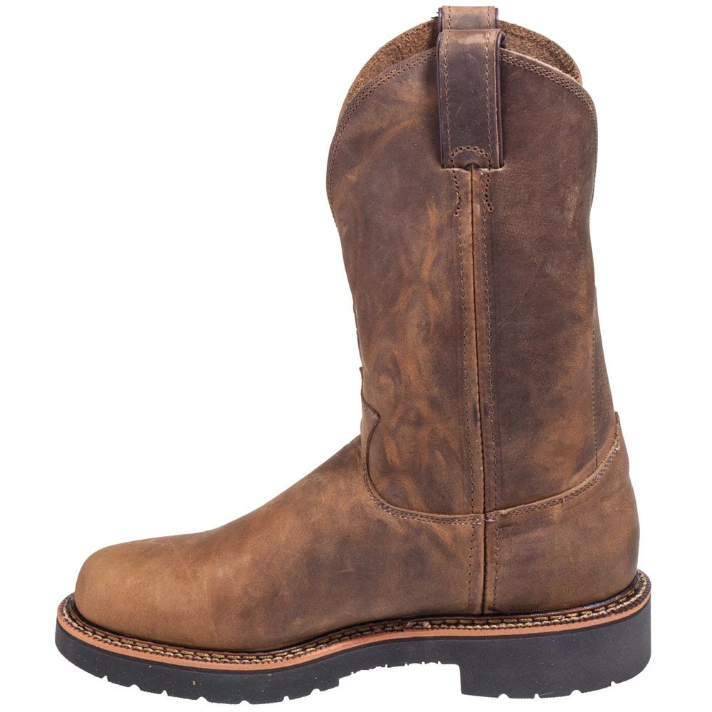 Justin Boots: Men's 4440 Gaucho Brown EH Wellington Boots 5 Justin Boots: Men's 4440 Gaucho Brown EH Wellington Boots - Image 5