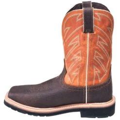 Justin Boots: Men's SE4561 Steel Toe EH Stampede Cowboy Work Boots 11 Justin Boots: Men's SE4561 Steel Toe EH Stampede Cowboy Work Boots -Boots Hub Shop justin 4561 090 i 01