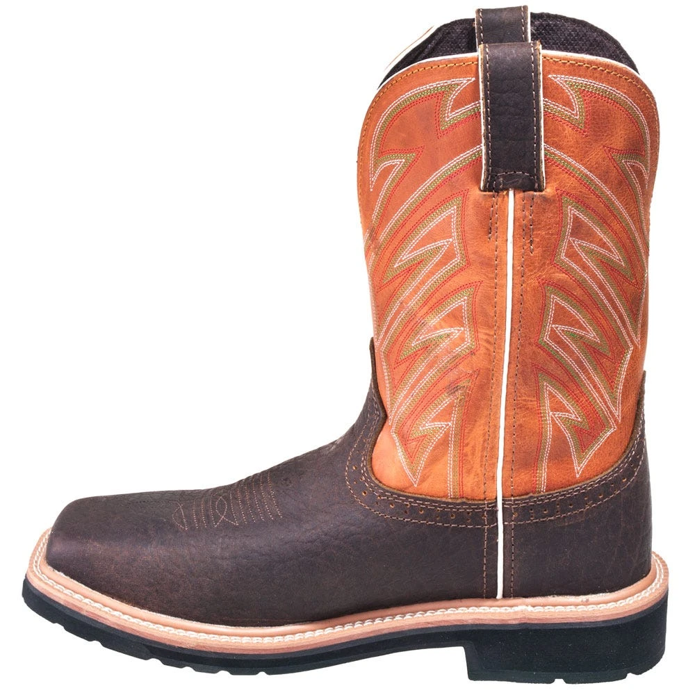 Justin Boots: Men's SE4561 Steel Toe EH Stampede Cowboy Work Boots 5 Justin Boots: Men's SE4561 Steel Toe EH Stampede Cowboy Work Boots - Image 5