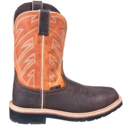Justin Boots: Men's SE4561 Steel Toe EH Stampede Cowboy Work Boots 10 Justin Boots: Men's SE4561 Steel Toe EH Stampede Cowboy Work Boots -Boots Hub Shop justin 4561 090 o 01
