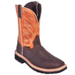 Justin Boots: Men's SE4561 Steel Toe EH Stampede Cowboy Work Boots 9 Justin Boots: Men's SE4561 Steel Toe EH Stampede Cowboy Work Boots -Boots Hub Shop justin 4561 090 p 01