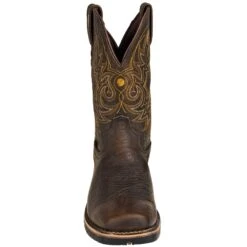 Justin Boots: Brown GR9050 Men's Waterproof George Strait Fireman Cowboy Boots 12 Justin Boots: Brown GR9050 Men's Waterproof George Strait Fireman Cowboy Boots -Boots Hub Shop justin gs9050 f 01