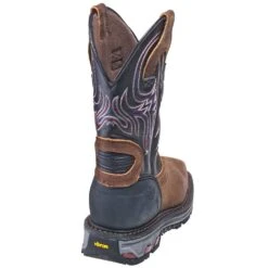 Justin Boots: Men's WK2104 Steel Toe EH Cowboy Work Boots -Boots Hub Shop justin wk2104 b 01