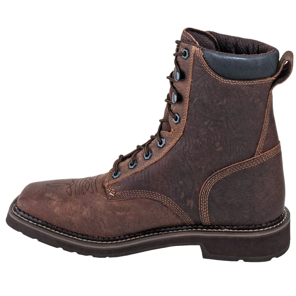 Justin Boots: Men's Composite Toe SE462 EH Waterproof Stampede Work Boots 5 Justin Boots: Men's Composite Toe SE462 EH Waterproof Stampede Work Boots - Image 5