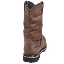Justin Boots: Men's WK4630 Brown 10" Composite Toe Boots 13 Justin Boots: Men's WK4630 Brown 10" Composite Toe Boots -Boots Hub Shop justin wk4630 b 01
