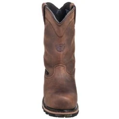 Justin Boots: Men's WK4630 Brown 10" Composite Toe Boots 12 Justin Boots: Men's WK4630 Brown 10" Composite Toe Boots -Boots Hub Shop justin wk4630 f 01