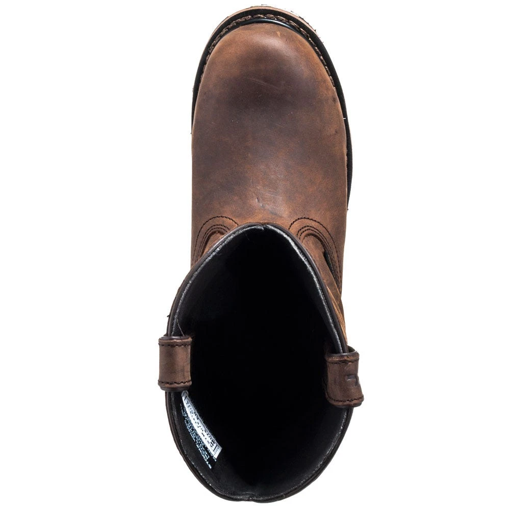 Justin Boots: Men's WK4630 Brown 10" Composite Toe Boots 2 Justin Boots: Men's WK4630 Brown 10" Composite Toe Boots - Image 2