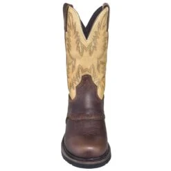 Justin Boots: Men's SE4660 Brown Stampede Cowboy Boots 12 Justin Boots: Men's SE4660 Brown Stampede Cowboy Boots -Boots Hub Shop justin wk4660 080 f 01