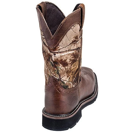 Justin Boots: Men's SE4676 RealTree Square Toe Cowboy Boots 7 Justin Boots: Men's SE4676 RealTree Square Toe Cowboy Boots - Image 7