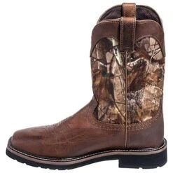 Justin Boots: Men's SE4676 RealTree Square Toe Cowboy Boots 11 Justin Boots: Men's SE4676 RealTree Square Toe Cowboy Boots -Boots Hub Shop justin wk4676 i 01