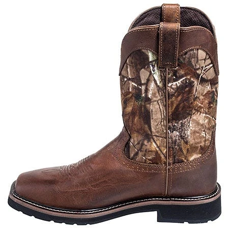 Justin Boots: Men's SE4676 RealTree Square Toe Cowboy Boots 5 Justin Boots: Men's SE4676 RealTree Square Toe Cowboy Boots - Image 5