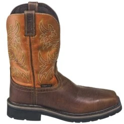 Justin Boots: Men's SE4812 Tan Composite Toe EH Non-Metallic Stampede Work Boots 10 Justin Boots: Men's SE4812 Tan Composite Toe EH Non-Metallic Stampede Work Boots -Boots Hub Shop justin wk4812 090 o 01
