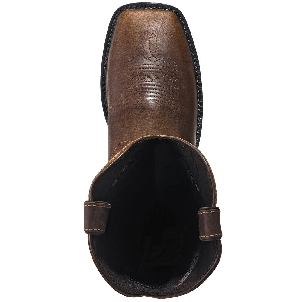 Justin Boots: Men's SE4812 Tan Composite Toe EH Non-Metallic Stampede Work Boots 2 Justin Boots: Men's SE4812 Tan Composite Toe EH Non-Metallic Stampede Work Boots - Image 2