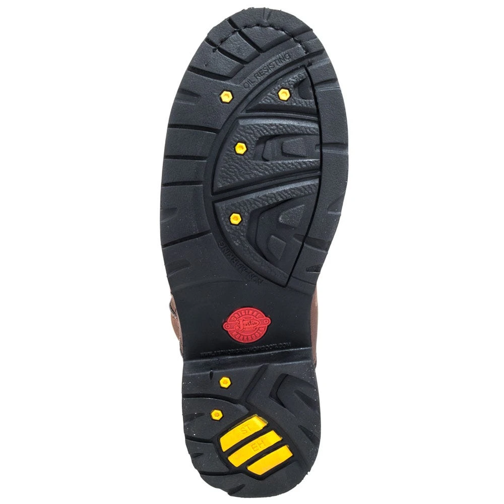 Justin Boots: Men's Steel Toe SE4961 Waterproof EH Wyoming Cowboy Boots 1 Justin Boots: Men's Steel Toe SE4961 Waterproof EH Wyoming Cowboy Boots