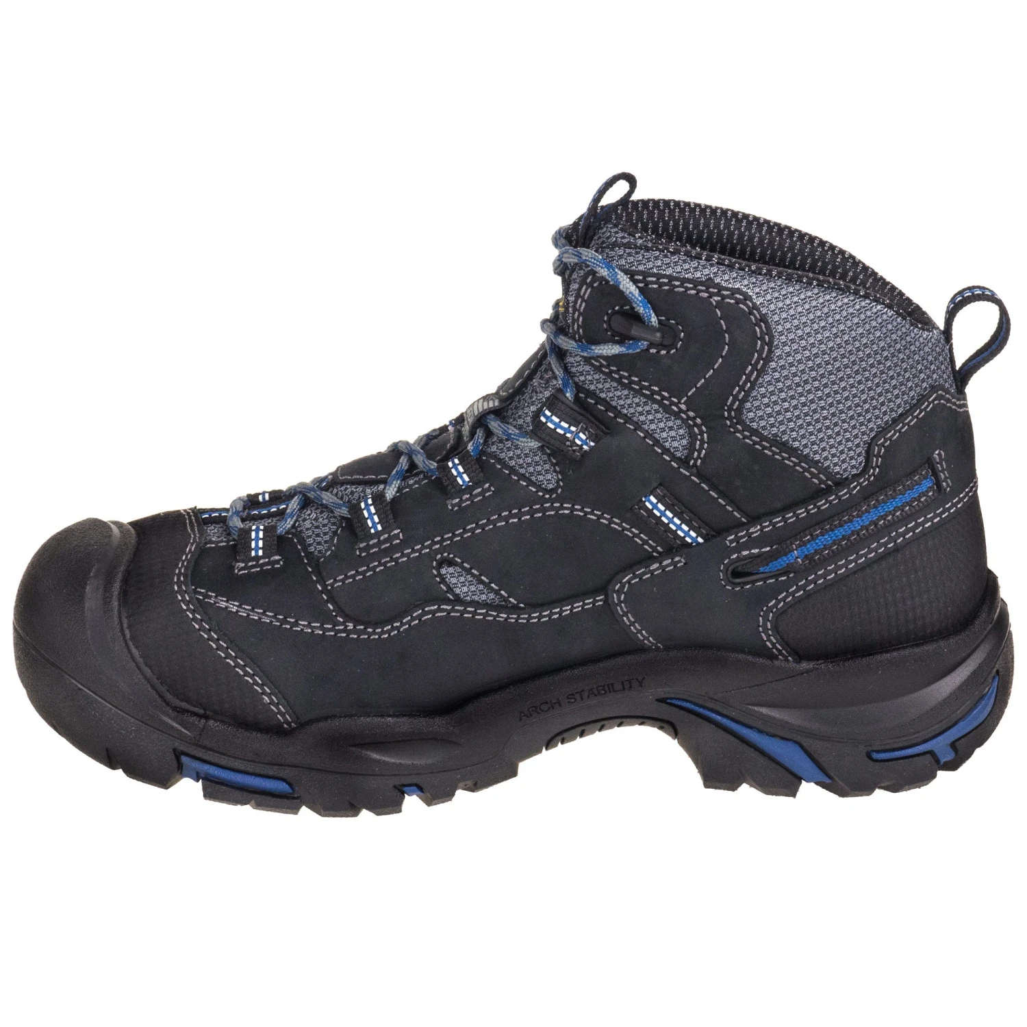 KEEN Utility Boots: Men's 1014605 Grey Waterproof EH Braddock Mid Hikers 5 KEEN Utility Boots: Men's 1014605 Grey Waterproof EH Braddock Mid Hikers - Image 5