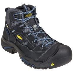 KEEN Utility Boots: Men's 1014605 Grey Waterproof EH Braddock Mid Hikers 9 KEEN Utility Boots: Men's 1014605 Grey Waterproof EH Braddock Mid Hikers -Boots Hub Shop keen 1014605 p 01
