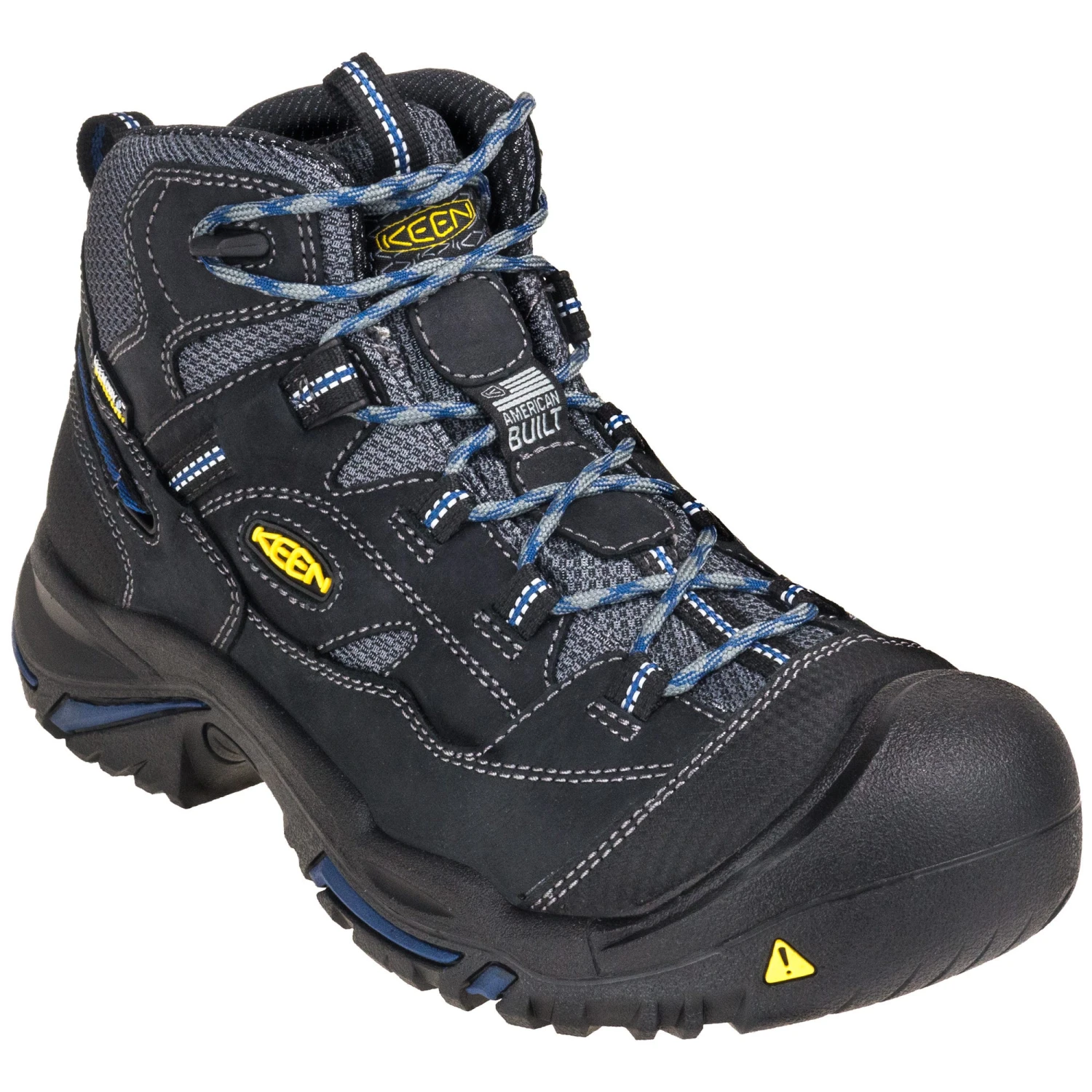 KEEN Utility Boots: Men's 1014605 Grey Waterproof EH Braddock Mid Hikers 3 KEEN Utility Boots: Men's 1014605 Grey Waterproof EH Braddock Mid Hikers - Image 3