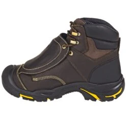 KEEN Utility Boots: Met Guard Men's 1016166 Steel Toe EH Brown Mt. Vernon Boots -Boots Hub Shop keen 1016166 i 01