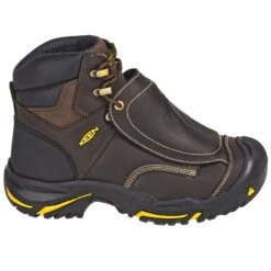 KEEN Utility Boots: Met Guard Men's 1016166 Steel Toe EH Brown Mt. Vernon Boots -Boots Hub Shop keen 1016166 o 01