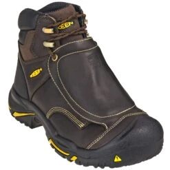 KEEN Utility Boots: Met Guard Men's 1016166 Steel Toe EH Brown Mt. Vernon Boots -Boots Hub Shop keen 1016166 p 01