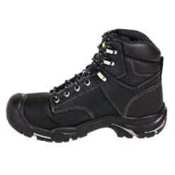 KEEN Utility Boots: Men's 1016778 Black 6-Inch Steel Toe EH Waterproof Mt. Vernon Work Boots -Boots Hub Shop keen 1016778 i 001