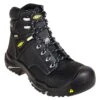 KEEN Utility Boots: Men's 1016778 Black 6-Inch Steel Toe EH Waterproof Mt. Vernon Work Boots