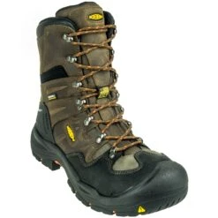 KEEN Utility Boots: Men's 8 Inch Coburg 1017833 Waterproof Steel Toe Work Boots -Boots Hub Shop keen 1017833 1