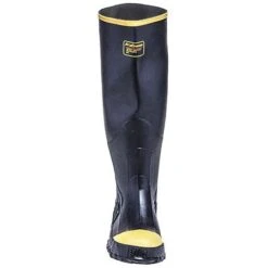 LaCrosse Boots: Men's 00267220 Steel Toe Waterproof EH Black Premium Knee Boots -Boots Hub Shop lacrosse 00267220 f 01