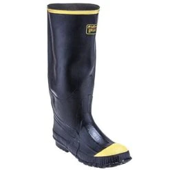 LaCrosse Boots: Men's 00267220 Steel Toe Waterproof EH Black Premium Knee Boots -Boots Hub Shop lacrosse 00267220 p 01